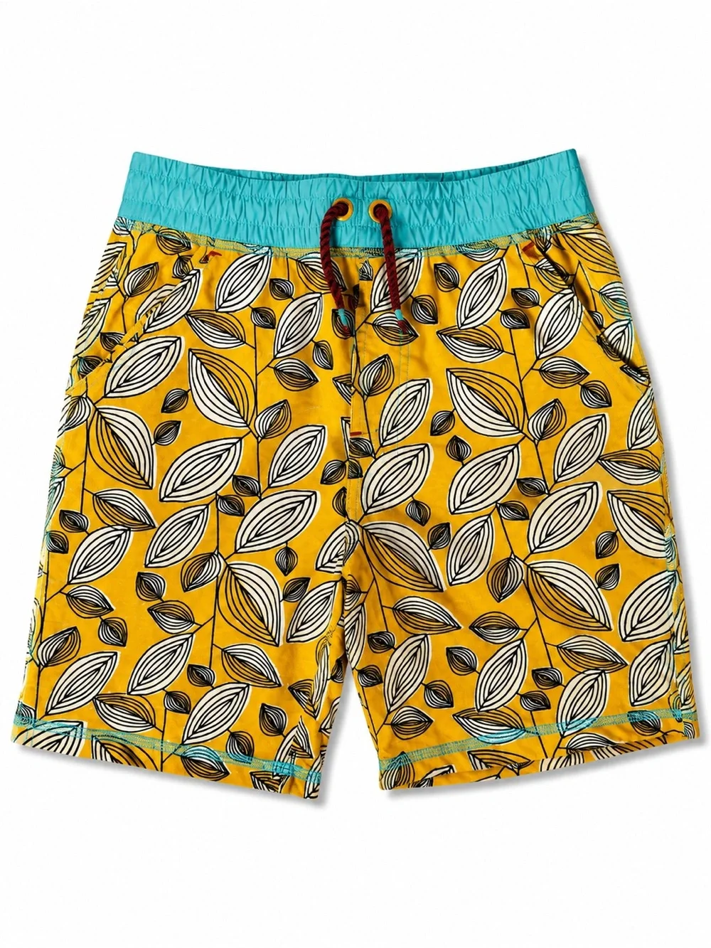 Matilda Jane set of 2 boy’s size 10 shorts. Sharks and leaves print
